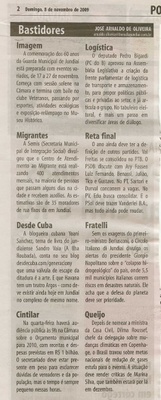 Bom Dia Jundiaí - 08/11/2009