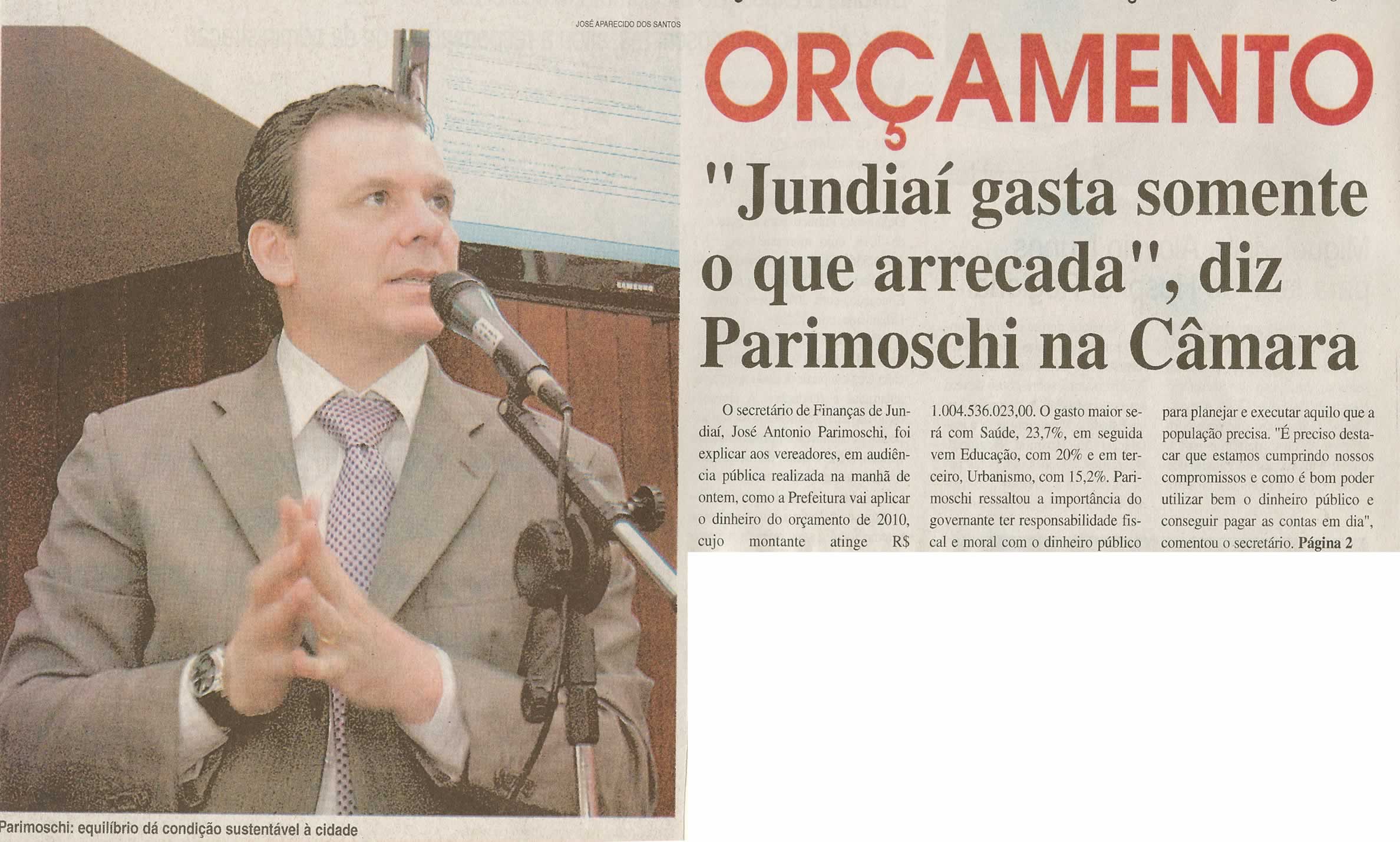 Jornal da Cidade - 12/11/2009