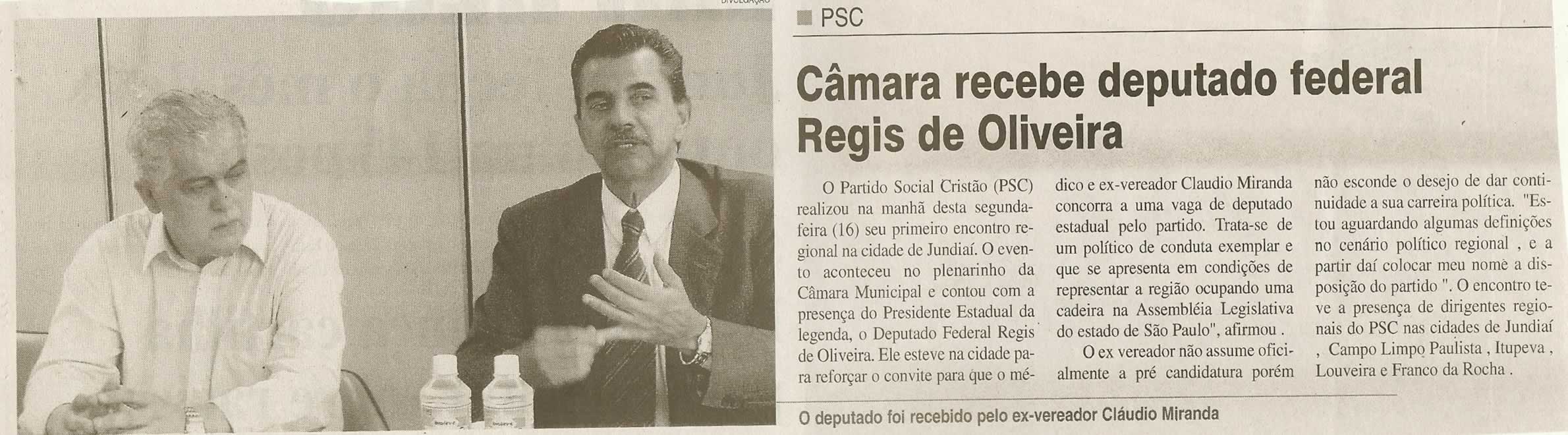 Jornal da Cidade - 17/11/2009