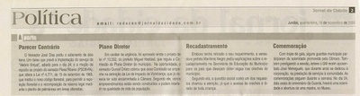 Jornal da Cidade - 18/11/2009