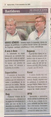 Bom Dia Jundiaí - 19/11/2009