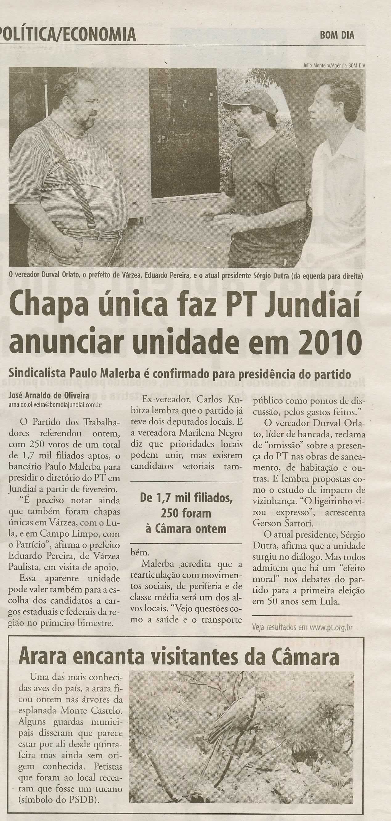 Bom Dia Jundiaí - 23/11/2009