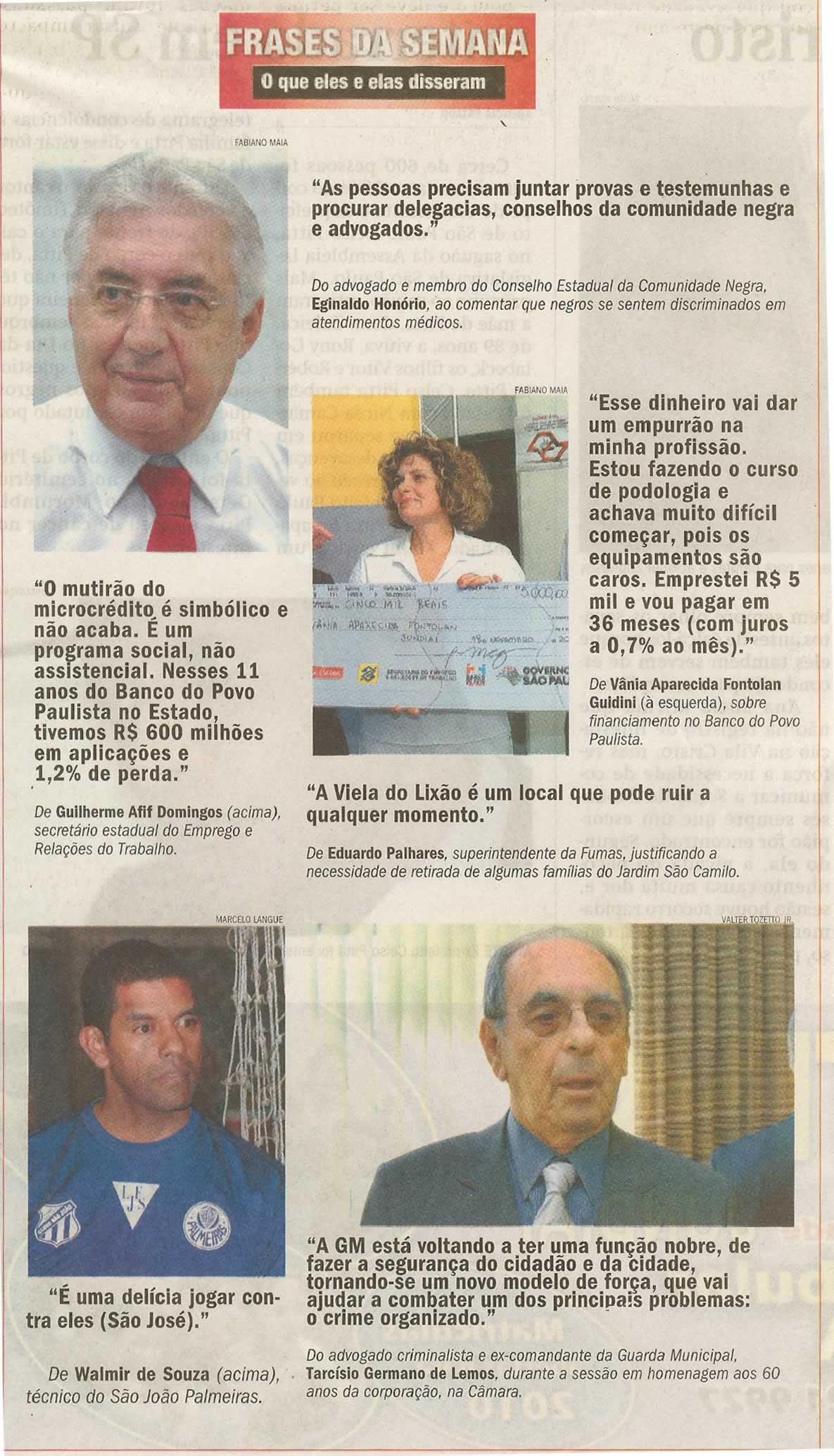 Jornal de Jundiaí - 22/11/2009