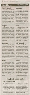 Bom Dia Jundiaí - 25/11/2009