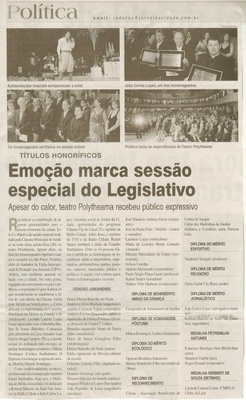 Jornal da Cidade - 27/11/2009