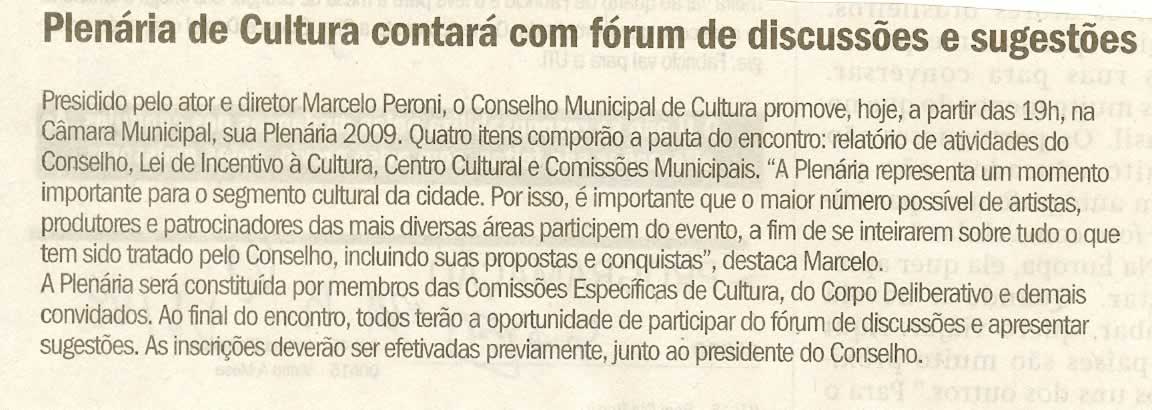 Jornal de Jundiaí - 30/11/2009