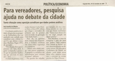 Bom Dia Jundiaí - 30/11/2009