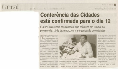 Jornal da Cidade - 29/11/2009
