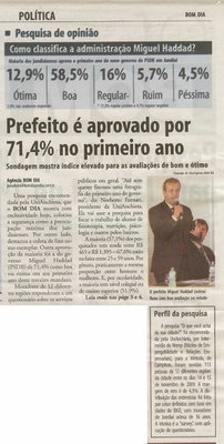 Bom Dia Jundiaí - 29/11/2009