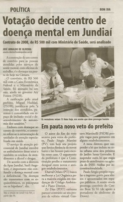 Bom Dia Jundiaí - 01/12/2009