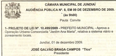 Jornal de Jundiaí - 05/12/2009