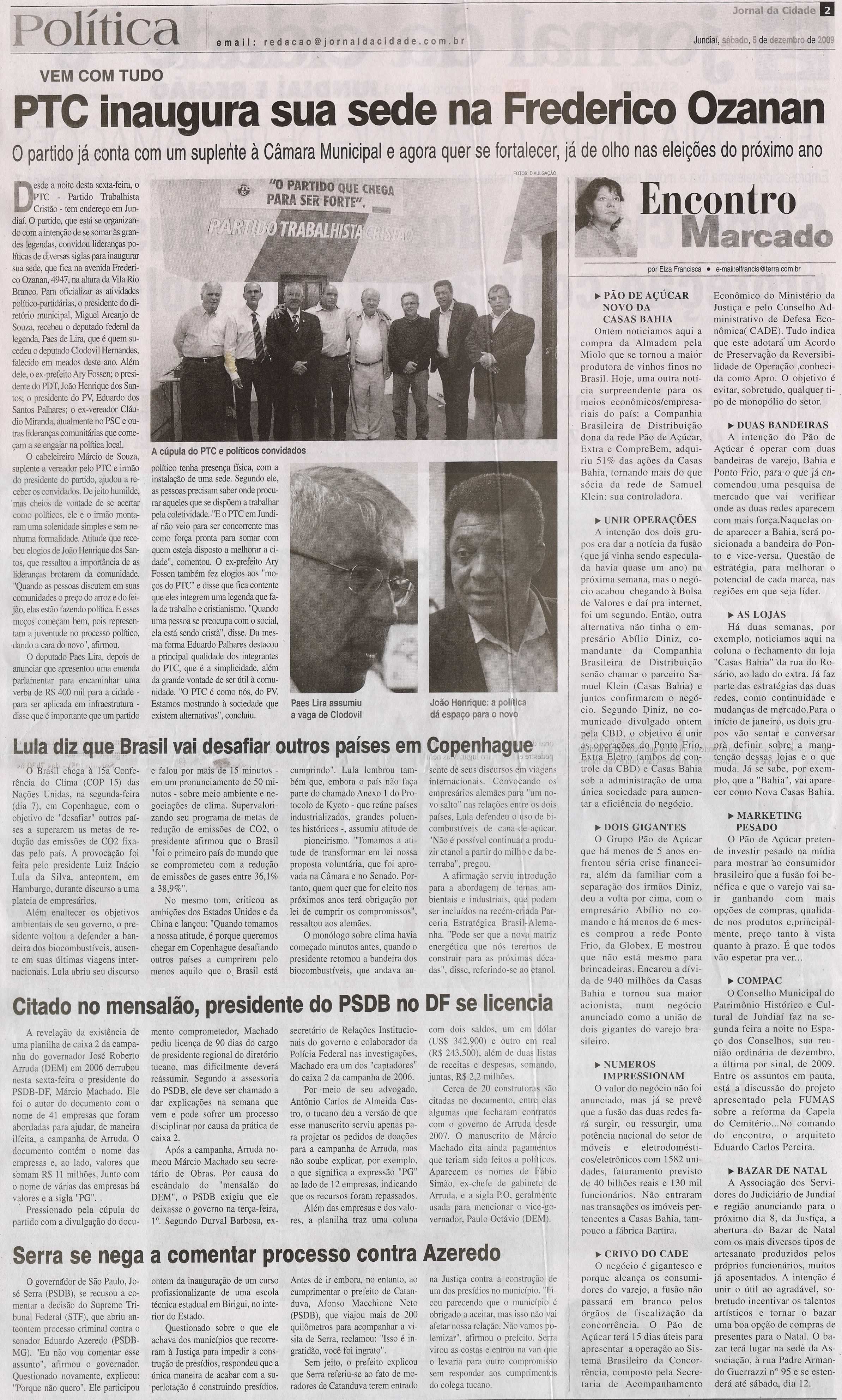 Jornal da Cidade - 05/12/2009