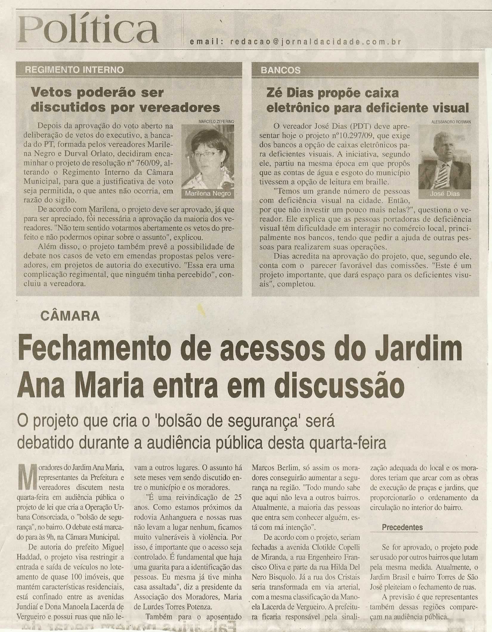 Jornal da Cidade - 08/12/2009