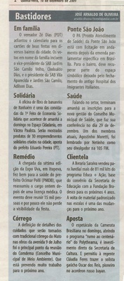 Bom Dia Jundiaí - 10/12/2009