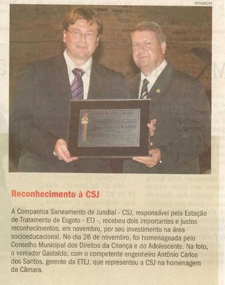 Jornal de Jundiaí - 16/12/2009