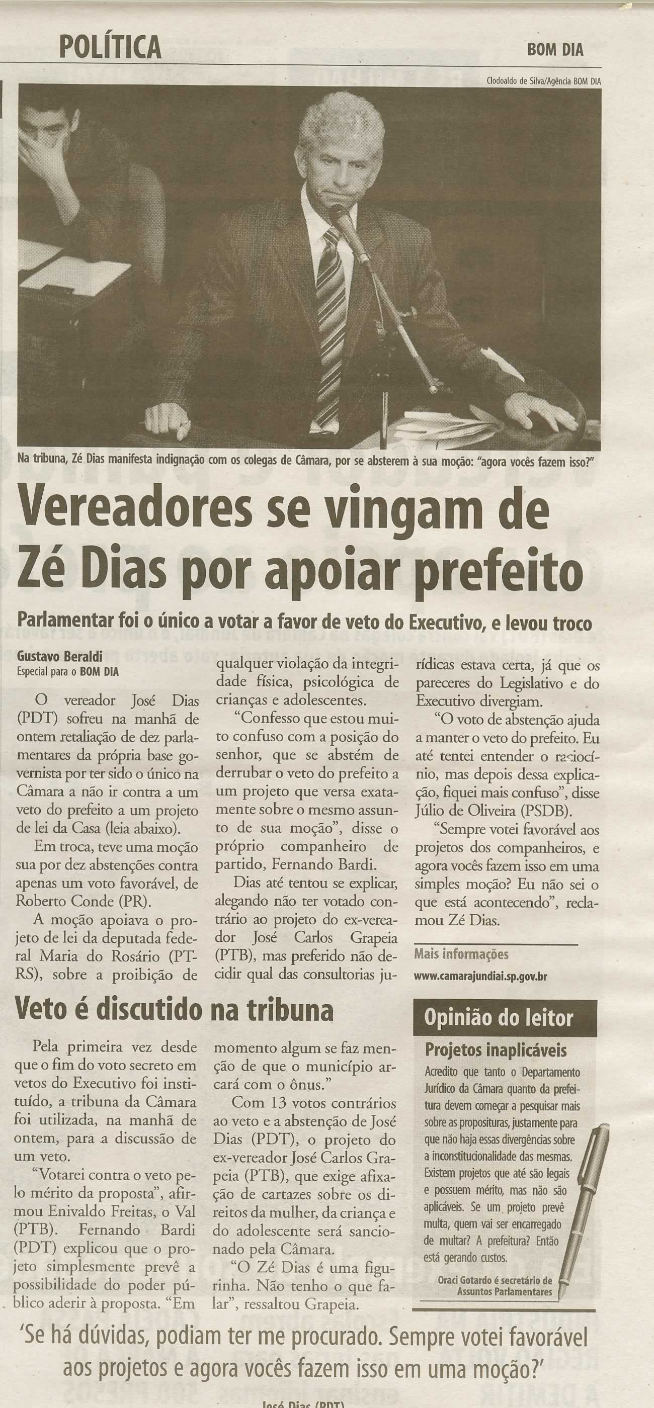 Bom Dia Jundiaí - 16/12/2009