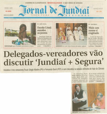 Jornal de Jundiaí - 15/12/2009