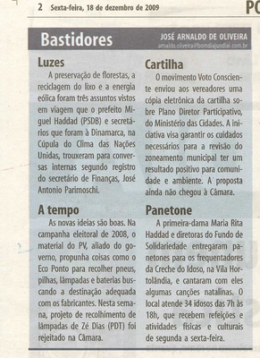 Bom Dia Jundiaí - 18/12/2009