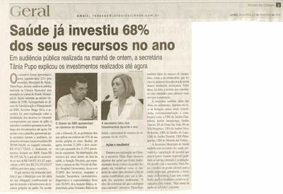 Jornal da Cidade - 22/12/2009