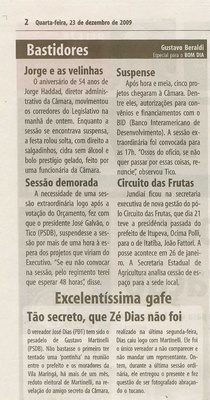 Bom Dia Jundiaí - 23/12/2009