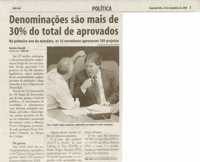 Bom Dia Jundiaí - 28/12/2009