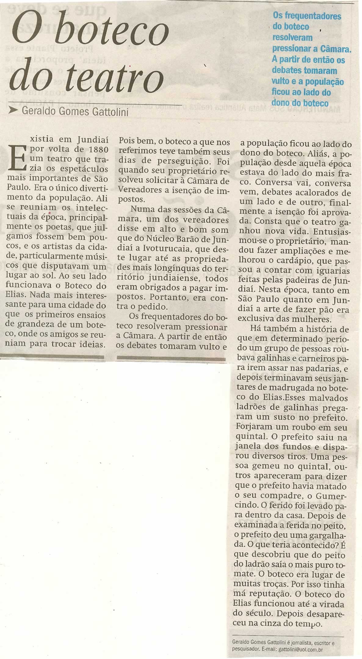 Jornal de Jundiaí - 28/12/2009