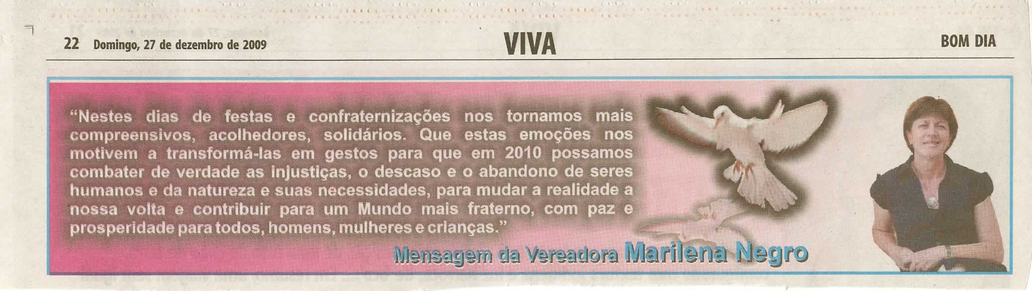 Bom Dia Jundiaí - 27/12/2009