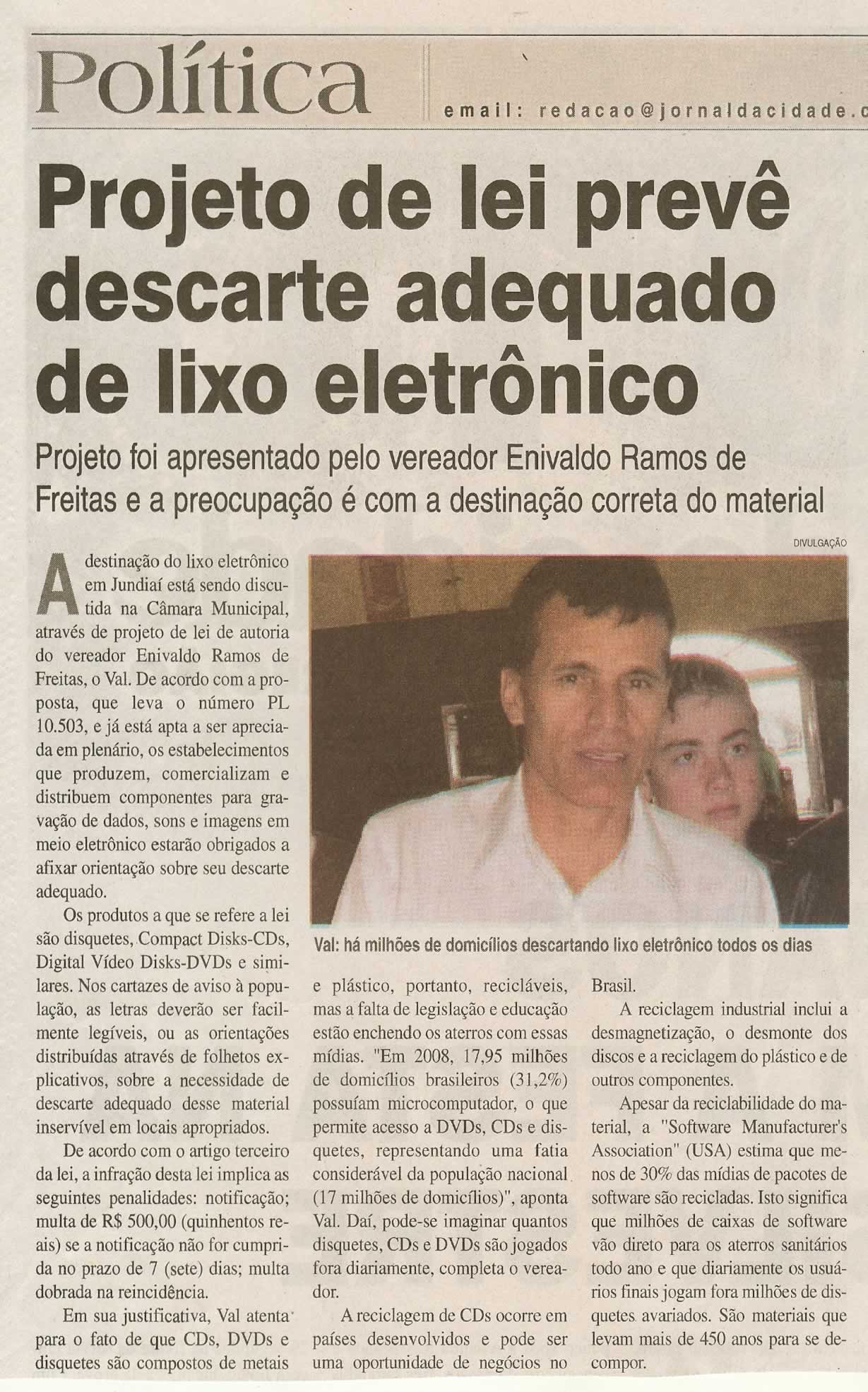 Jornal da Cidade - 01/01/2010