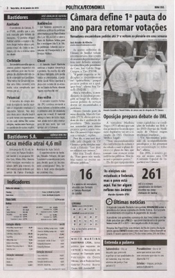 Bom Dia Jundiaí - 26/01/2010