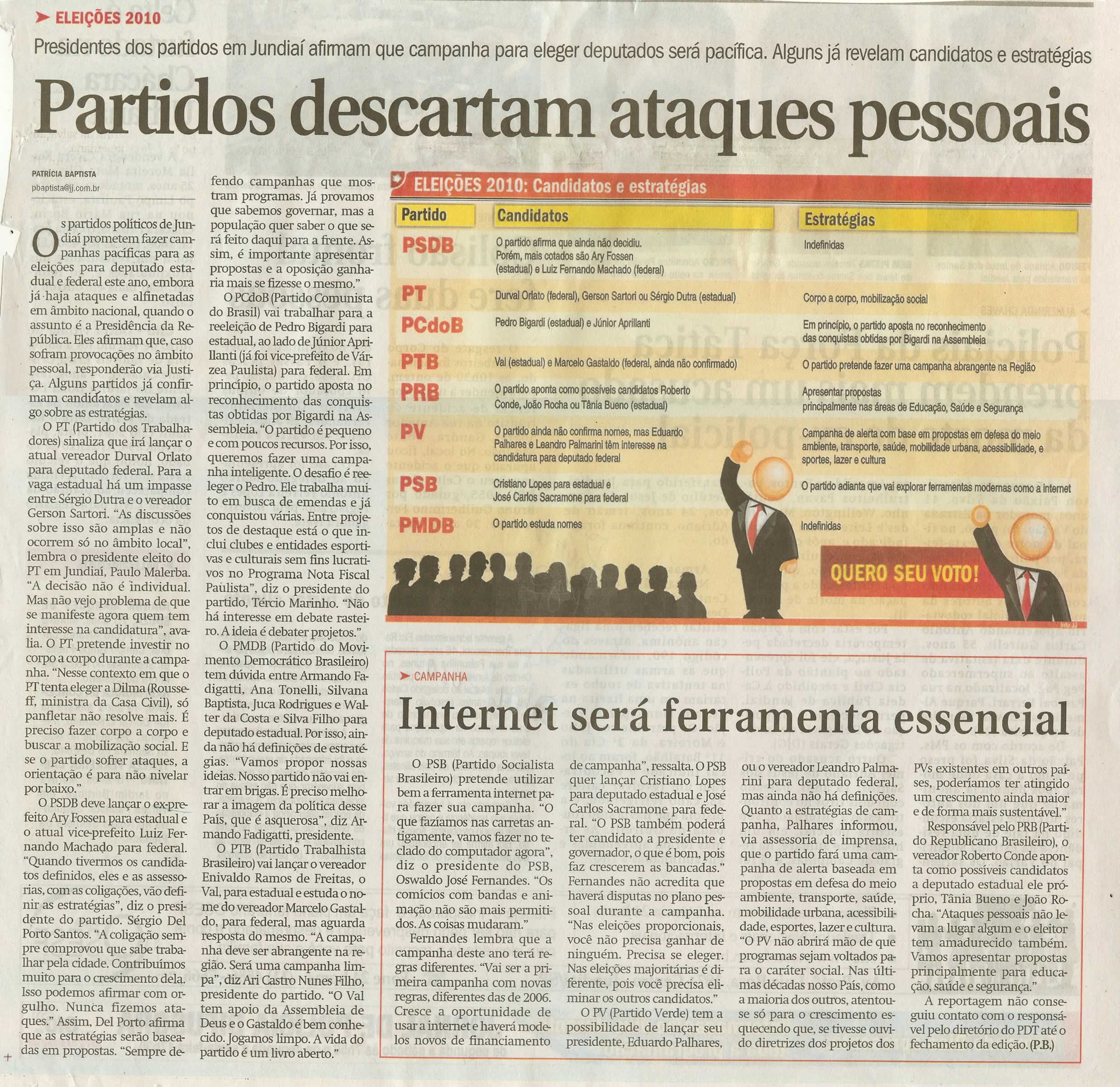Jornal de Jundiaí - 31/01/2010