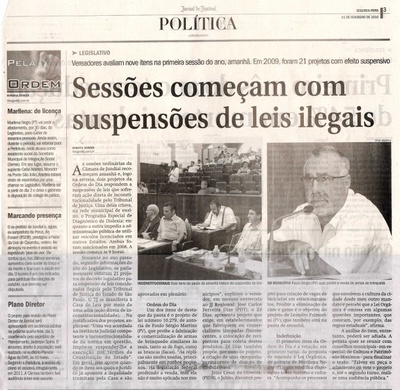 Jornal de Jundiaí - 01/02/2010