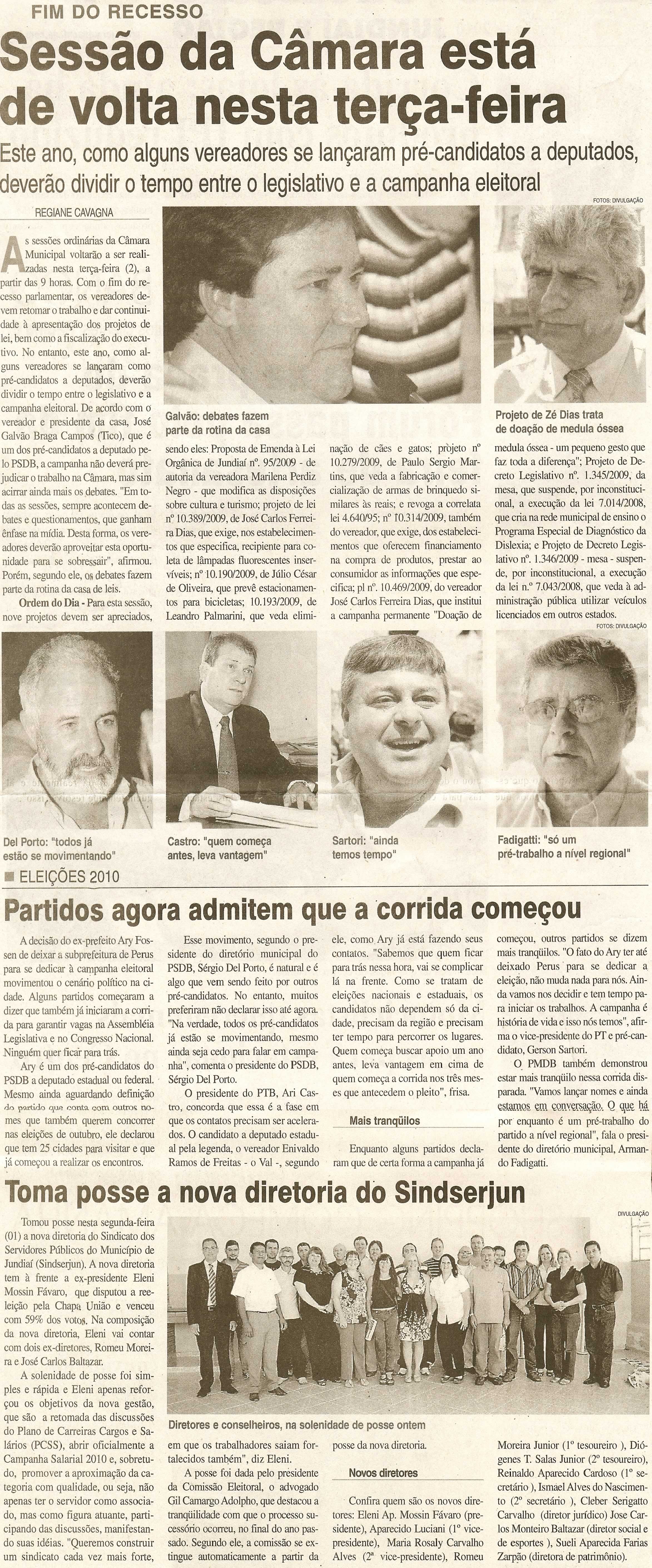 Jornal da Cidade - 02/02/2010