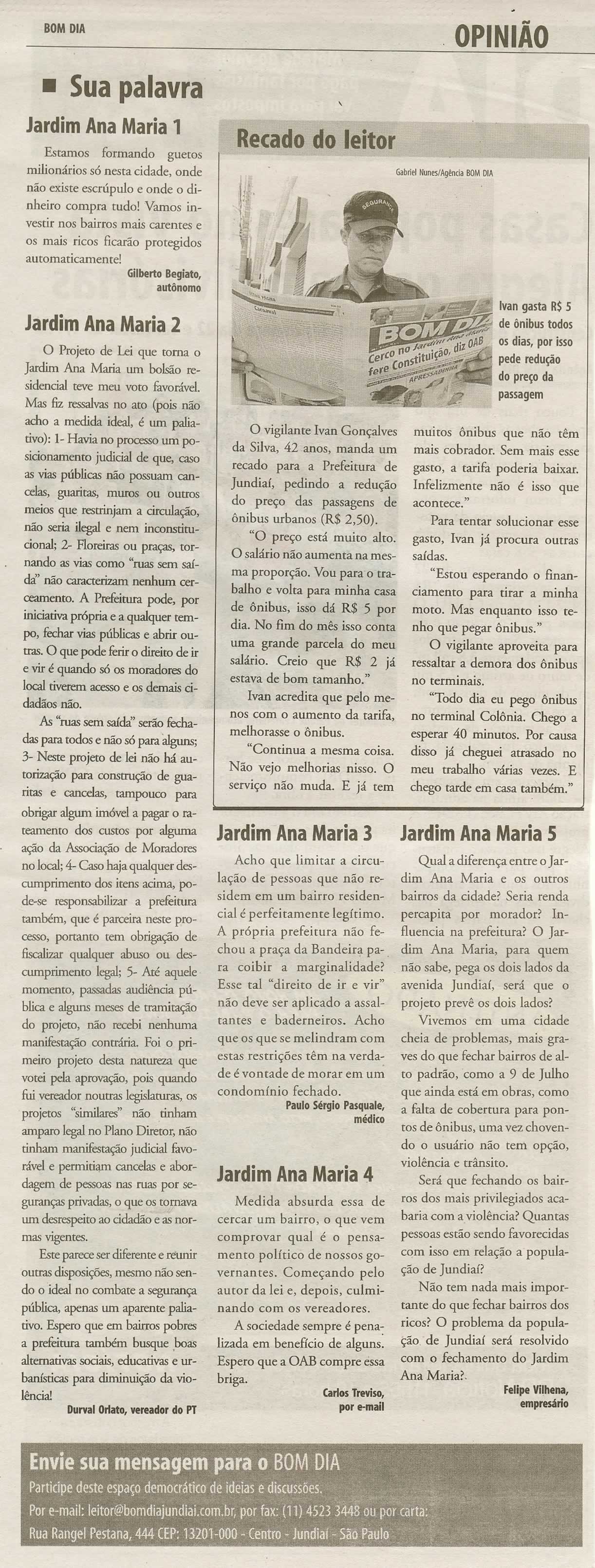 Bom Dia Jundiaí - 11/02/2010