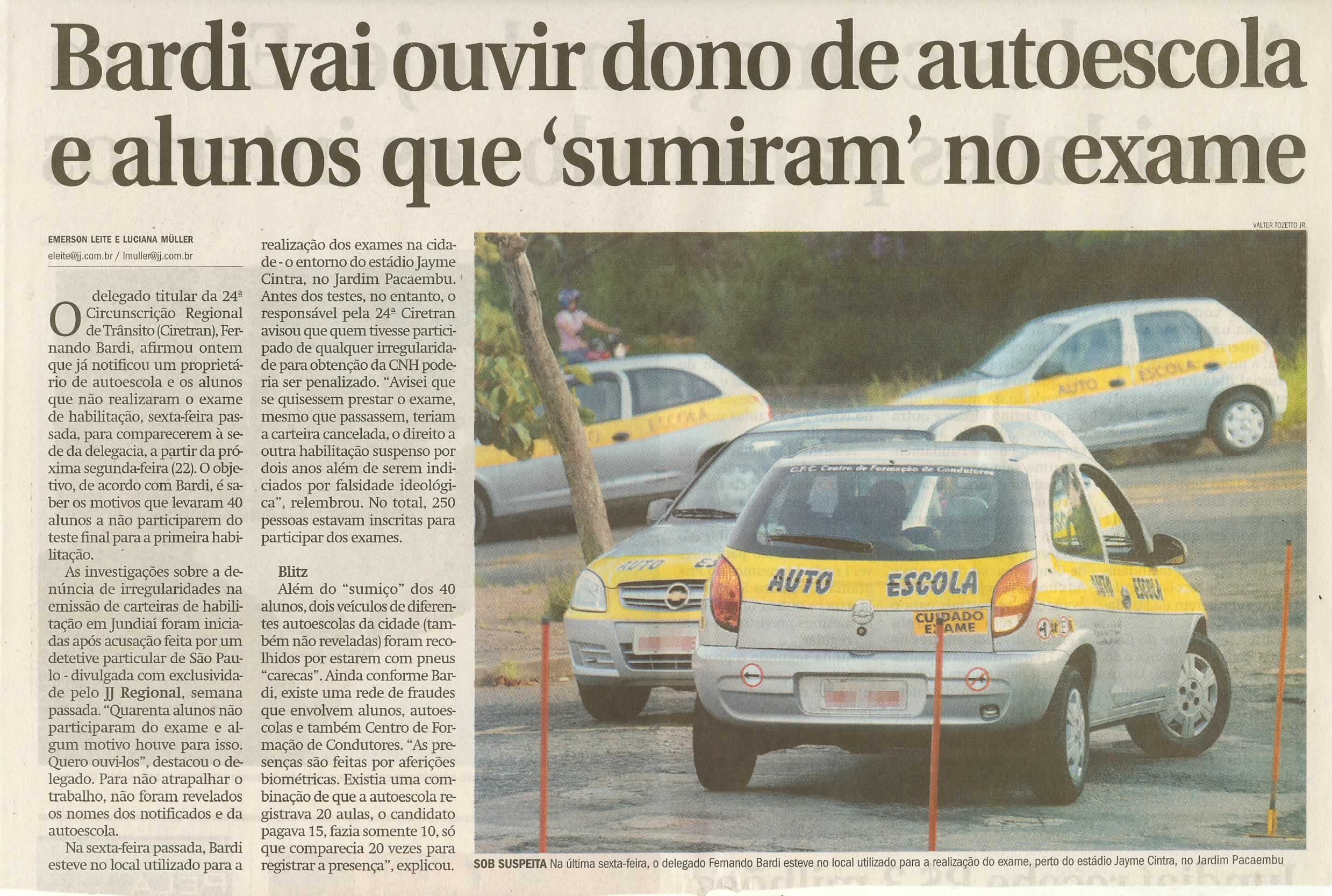 Jornal de Jundiaí - 18/02/2010