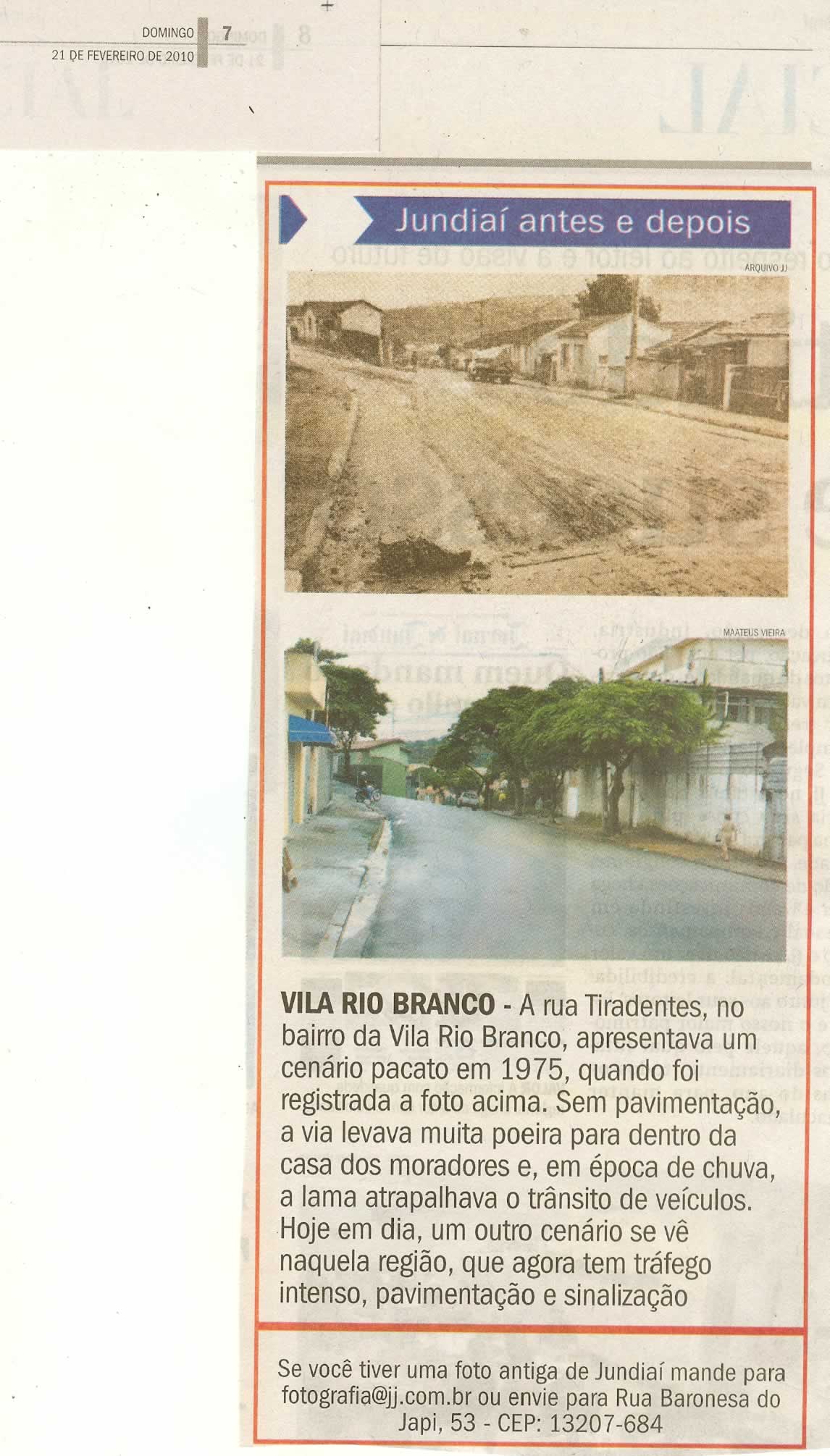 Jornal de Jundiaí - 21/02/2010