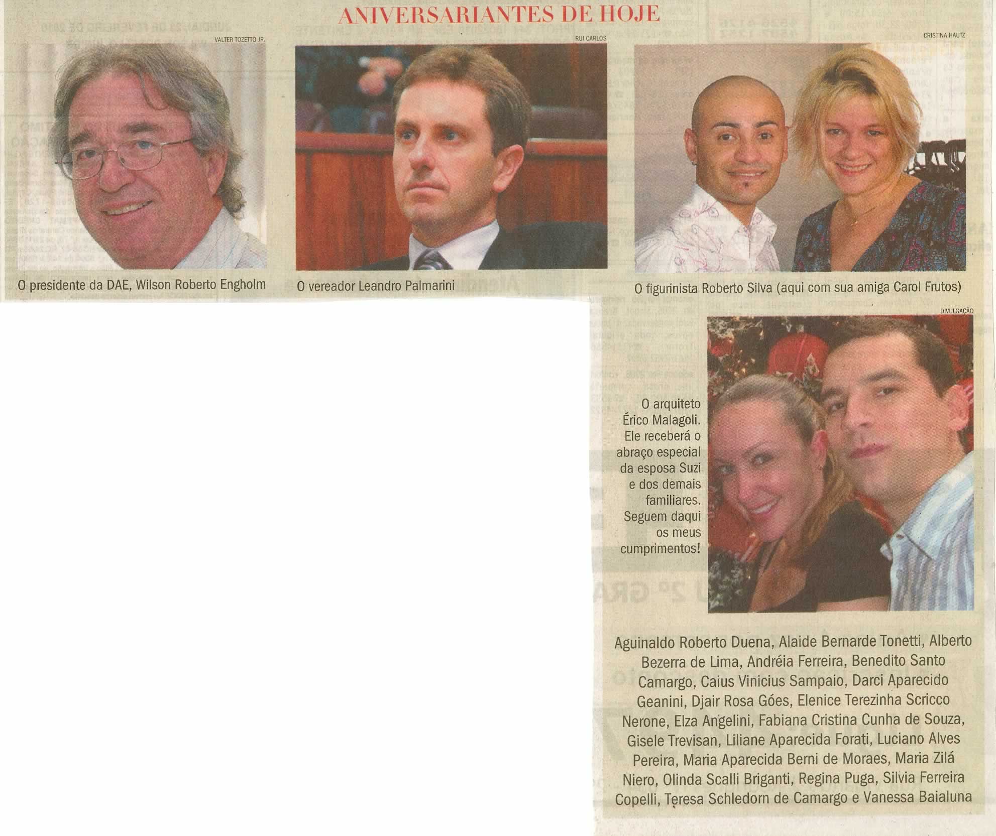 Jornal de Jundiaí - 23/02/2010