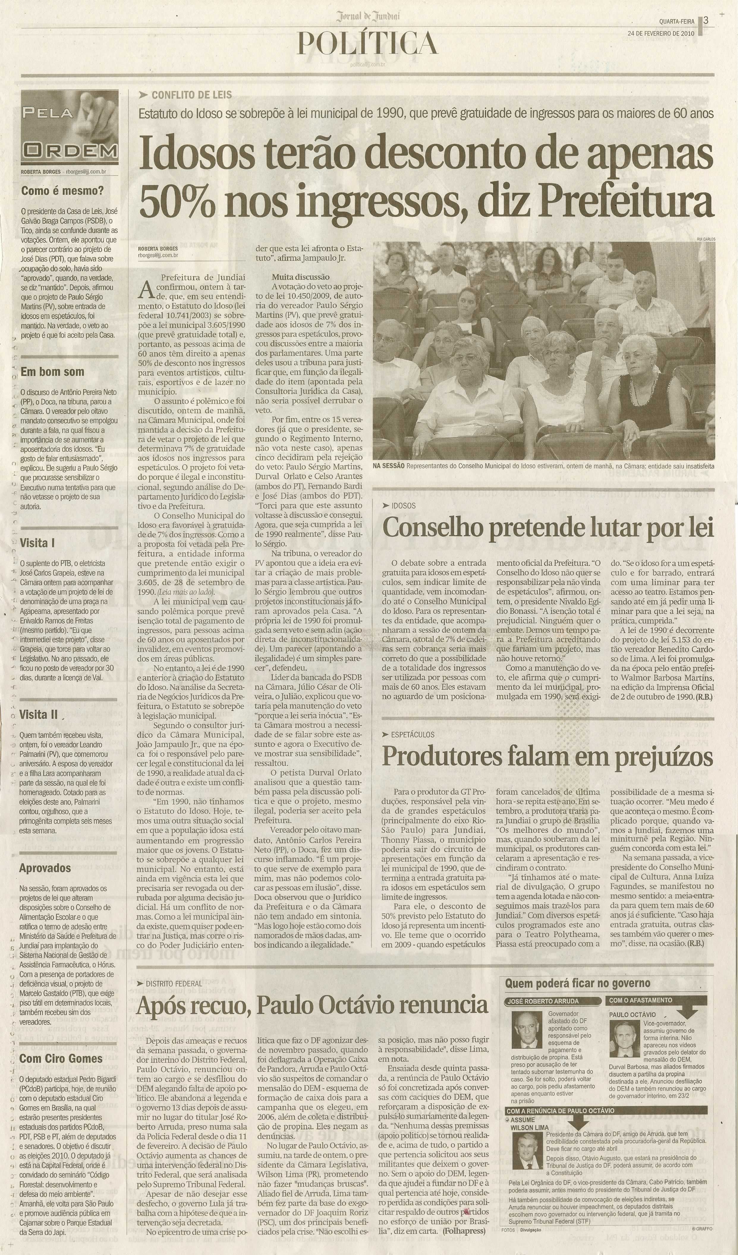Jornal de Jundiaí - 24/02/2010