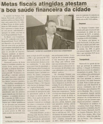 Jornal da Cidade - 25/02/2010