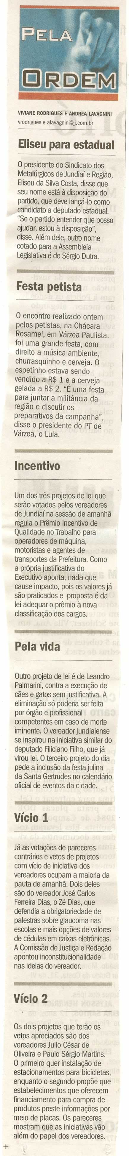 Jornal de Jundiaí - 08/03/2010