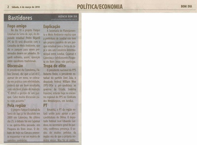 Bom Dia Jundiaí - 06/03/2010