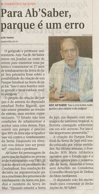 Jornal de Jundiaí - 09/03/2010