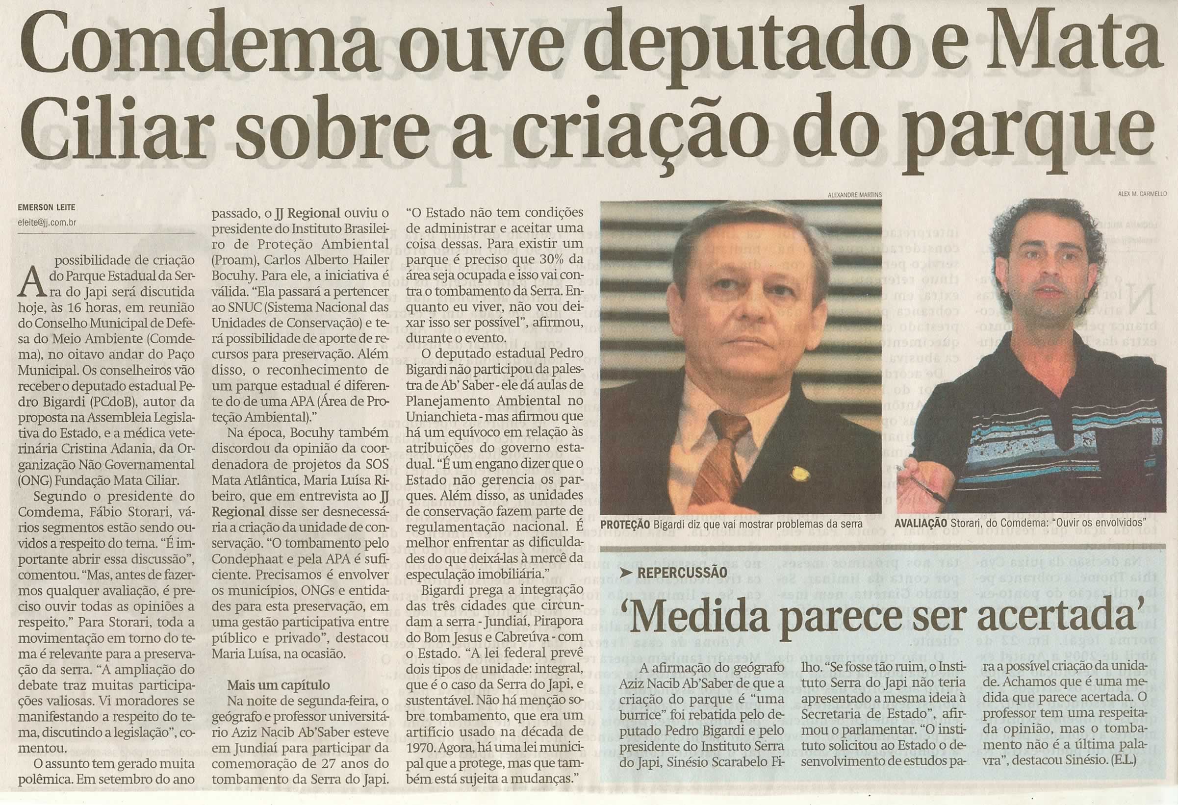 Jornal de Jundiaí - 10/03/2010