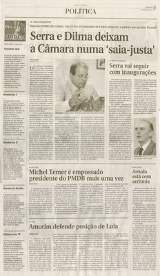 Jornal de Jundiaí - 11/03/2010