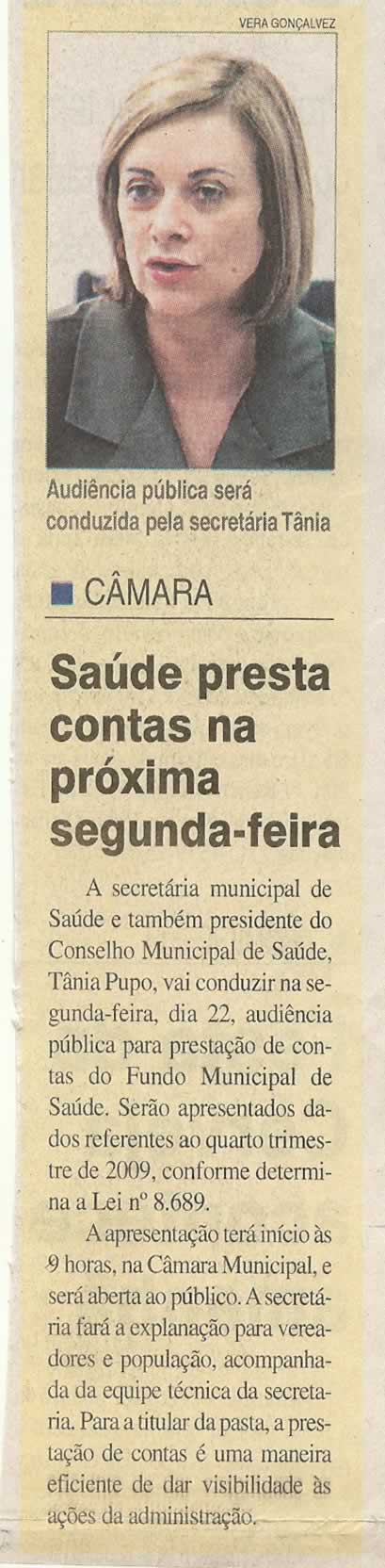 Jornal da Cidade - 17/03/2010