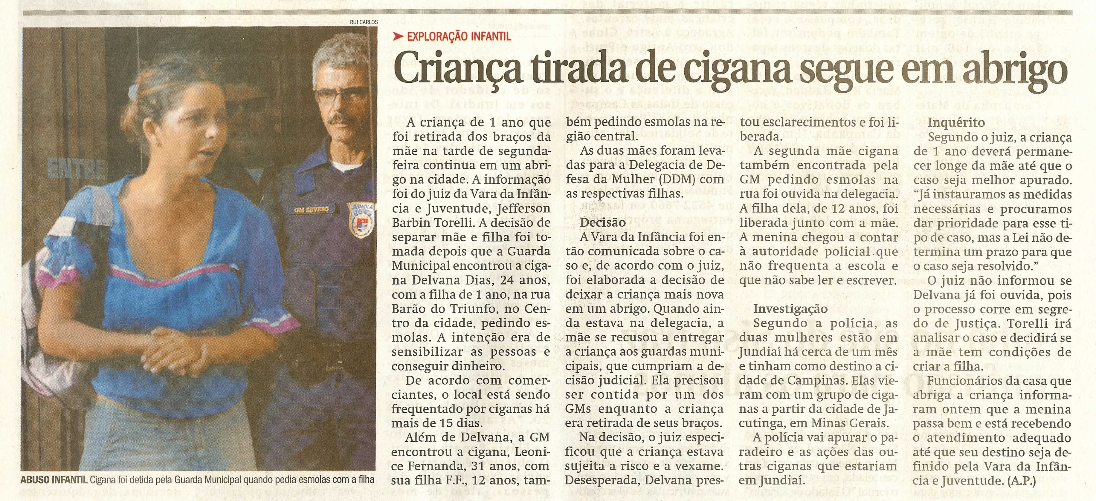 Jornal de Jundiaí - 17/03/2010