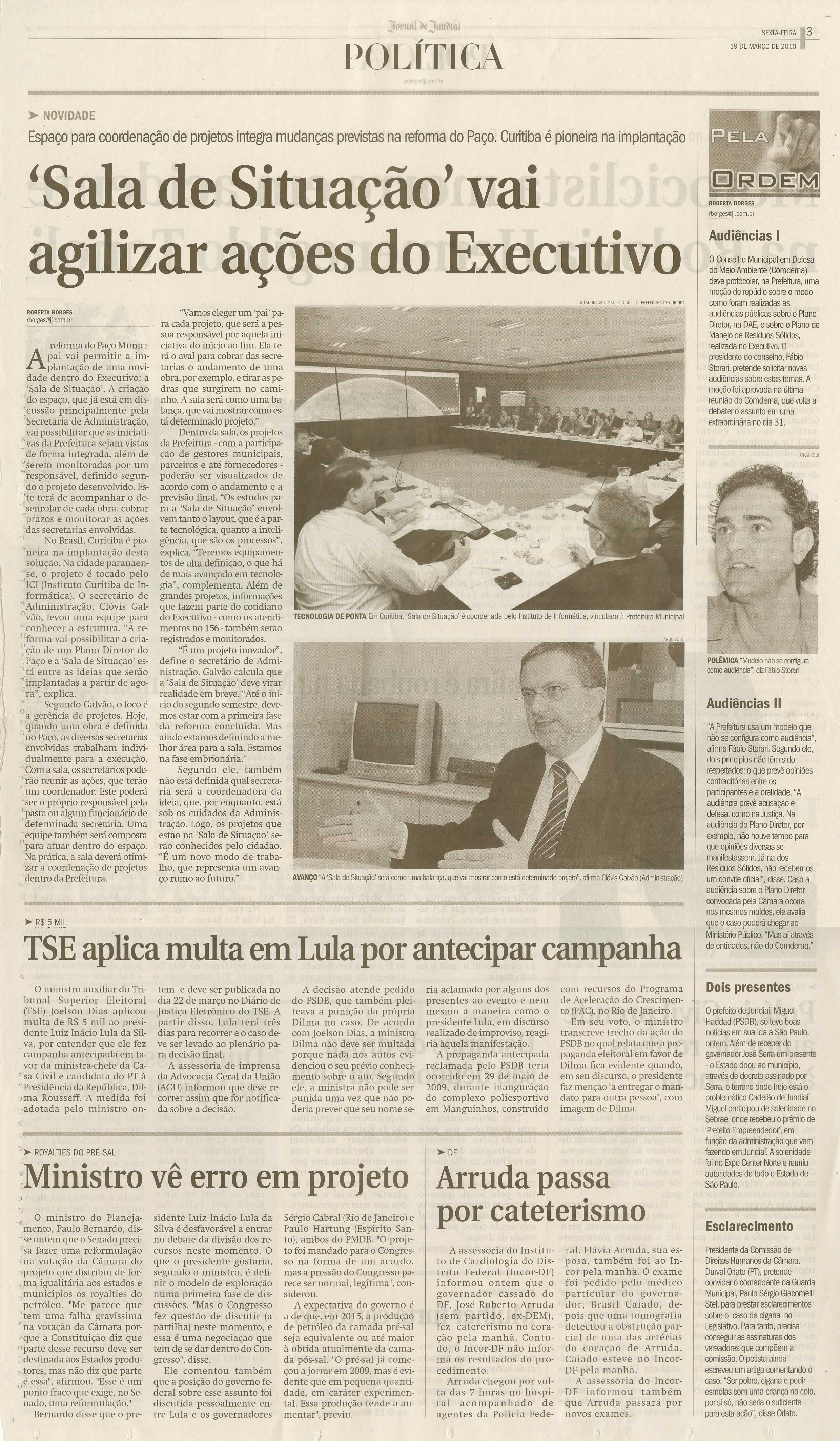 Jornal de Jundiaí - 19/03/2010