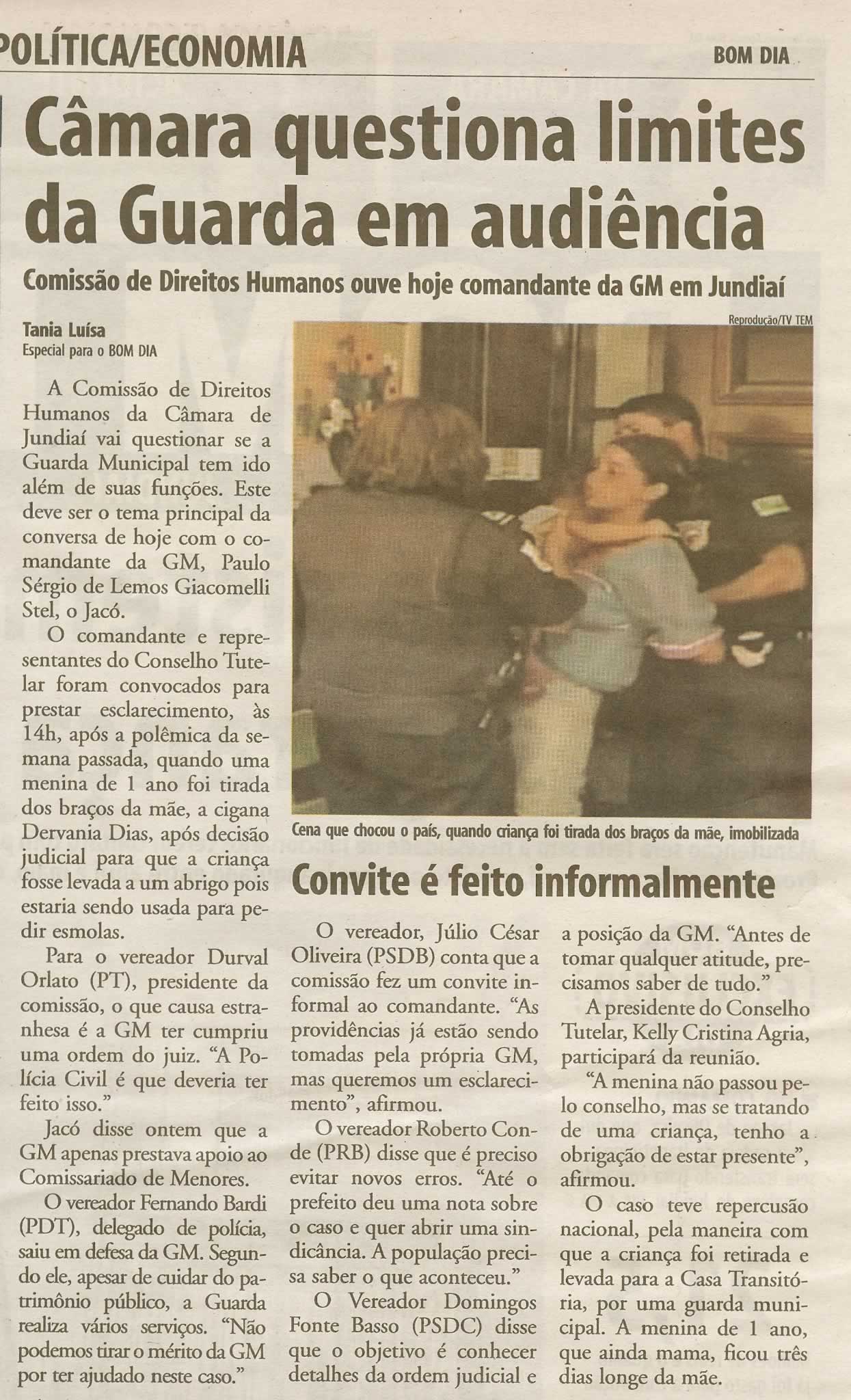 Bom Dia Jundiaí - 23/03/2010