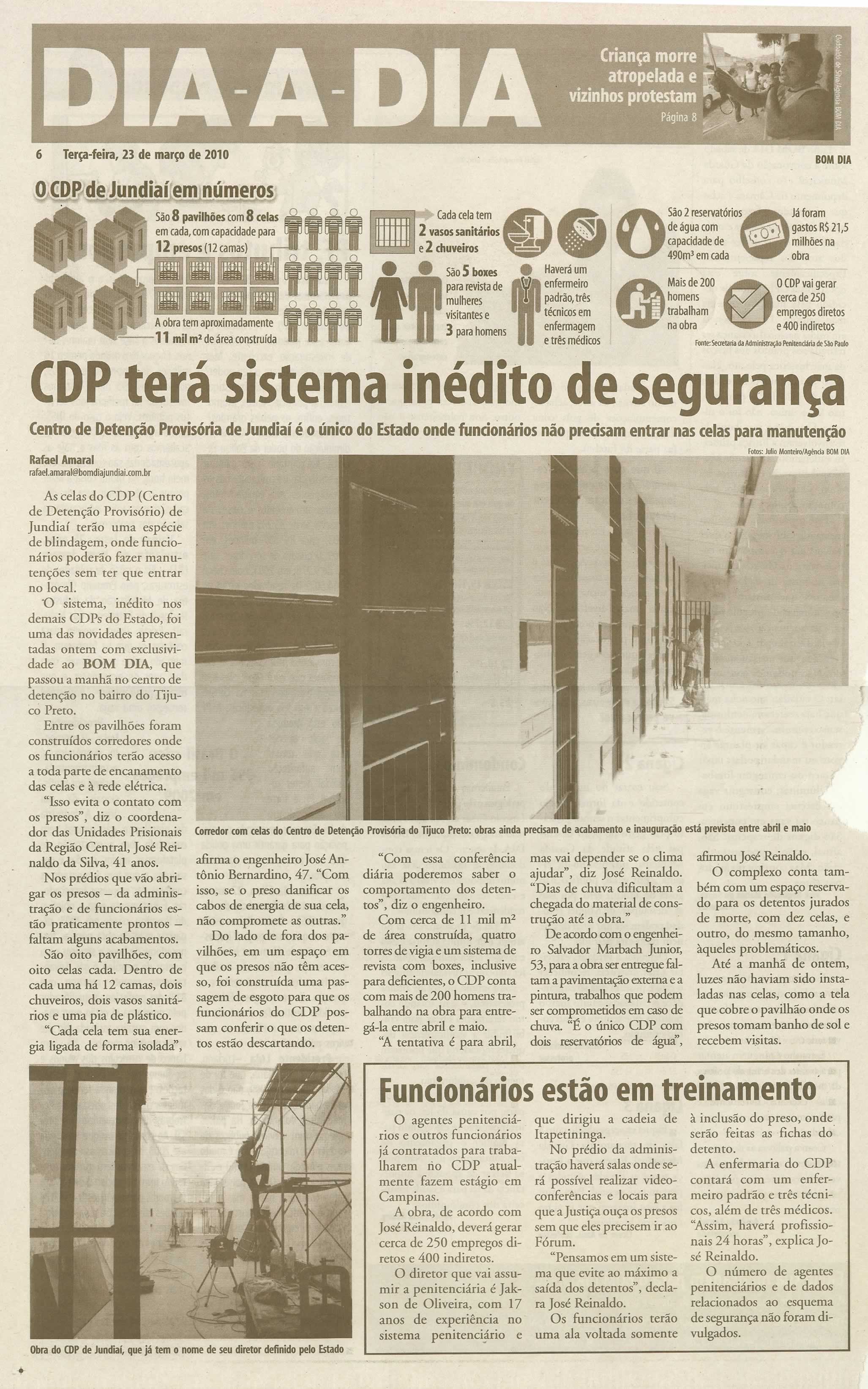 Bom Dia Jundiaí - 23/03/2010