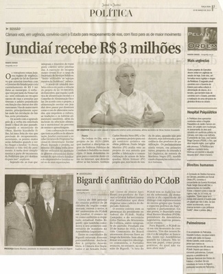 Jornal de Jundiaí - 23/03/2010
