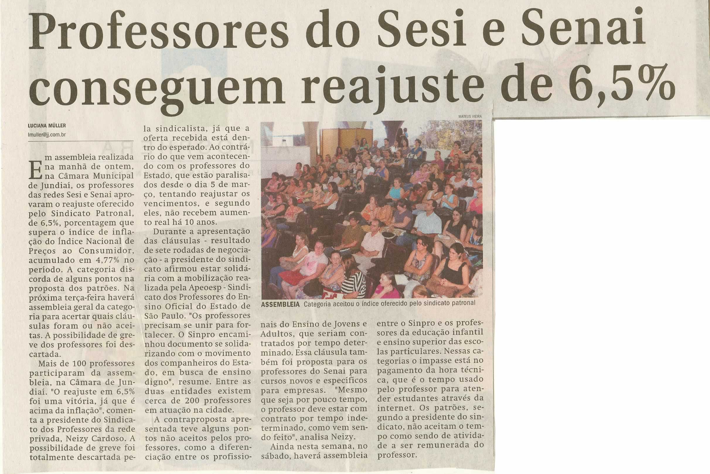 Jornal de Jundiaí - 25/03/2010